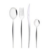 Bugatti Natura Stainless Steel 24-Piece Cutlery Set