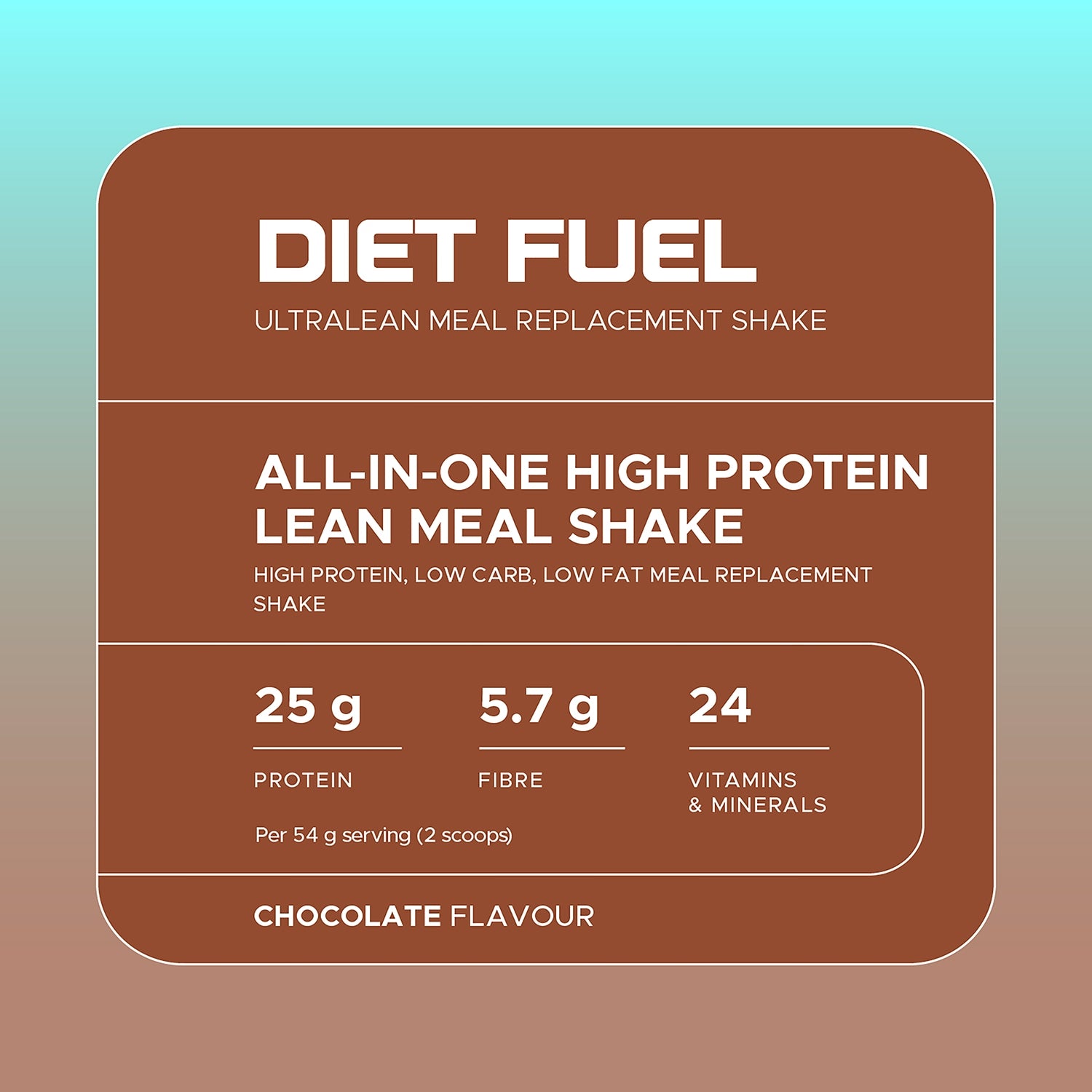 USN Diet Fuel Meal Replacement Shake Vanilla 2kg - 999259