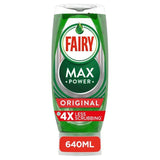 Fairy Max Power Original Washing Up Liquid 640ml