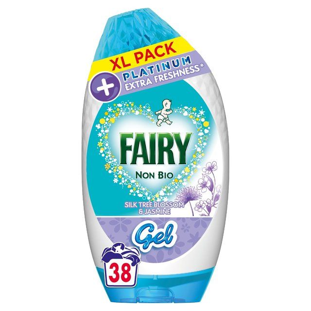 Fairy Non Bio Silk Tree Blossom Washing Liquid Gel 38 Washes 1254ml