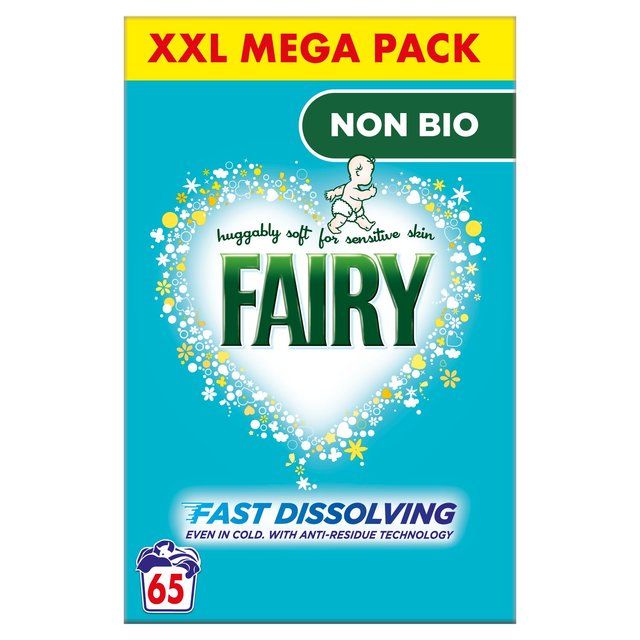 Fairy Non Bio Washing Powder for Sensitive Skin 65 Washes 3.9kg