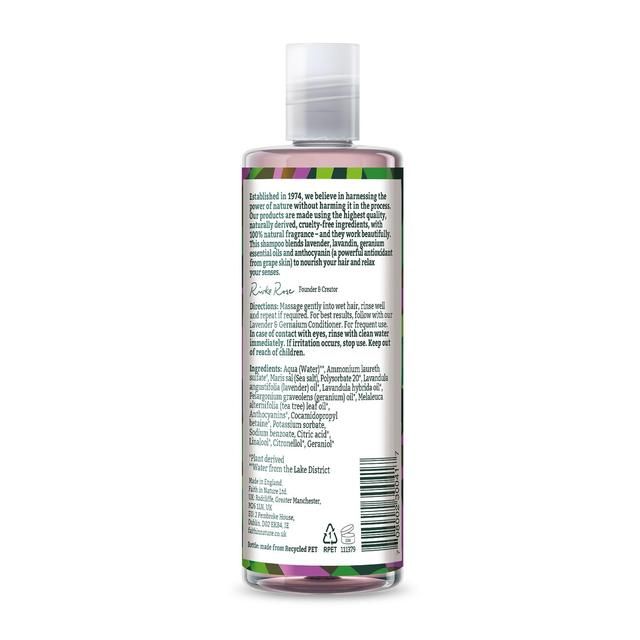 Faith In Nature Shampoo - Lavender & Geranium 100ml