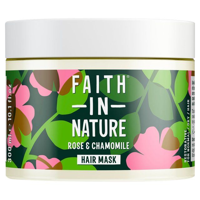 Faith in Nature Wild Rose & Chamomile Restoring Hair Mask 300ml