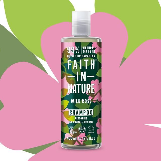 Faith in Nature Wild Rose Shampoo 400ml