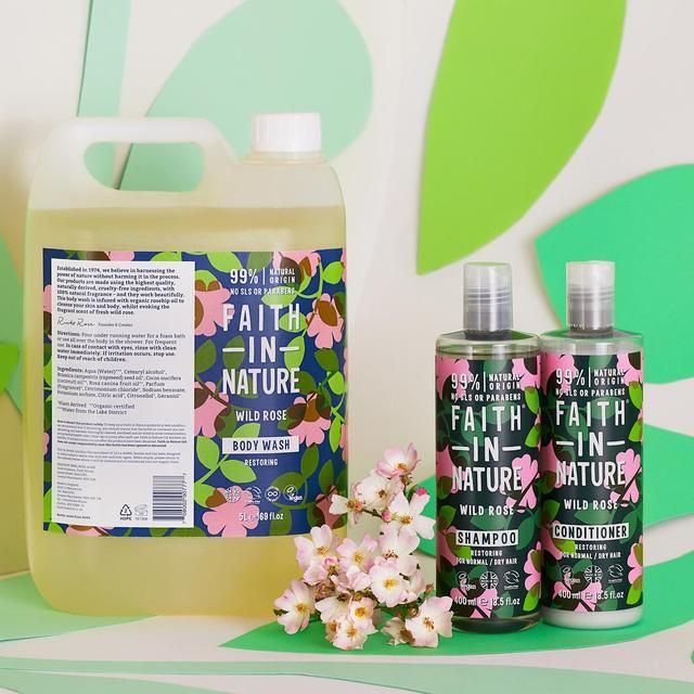 Faith in Nature Wild Rose Shampoo 400ml