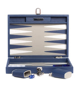 Hector Saxe Leather Backgammon Board Game Set