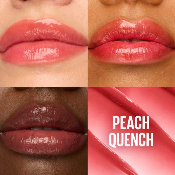 Maybelline Lifter Glaze Peach Quench Lip Balm, imported from the UK