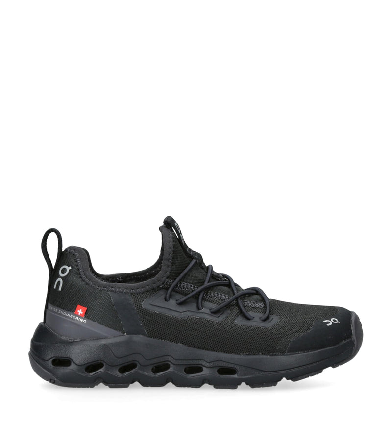 On Kids Cloudleap trainers, imported from the UK