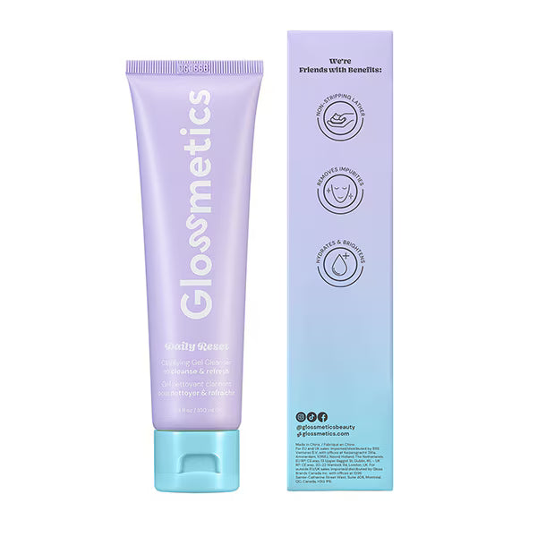 DNR Glossmetics Daily Reset gel cleanser 100ml - British product