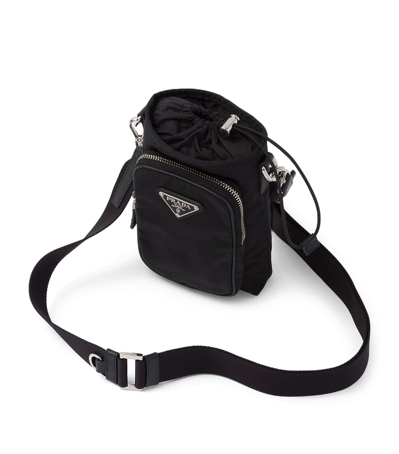 Prada Re-Nylon cross-body phone case, imported from the UK
