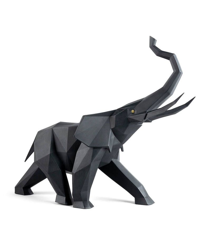 Decorative Porcelain Elephant Figurine 43cm x 52cm x 20cm