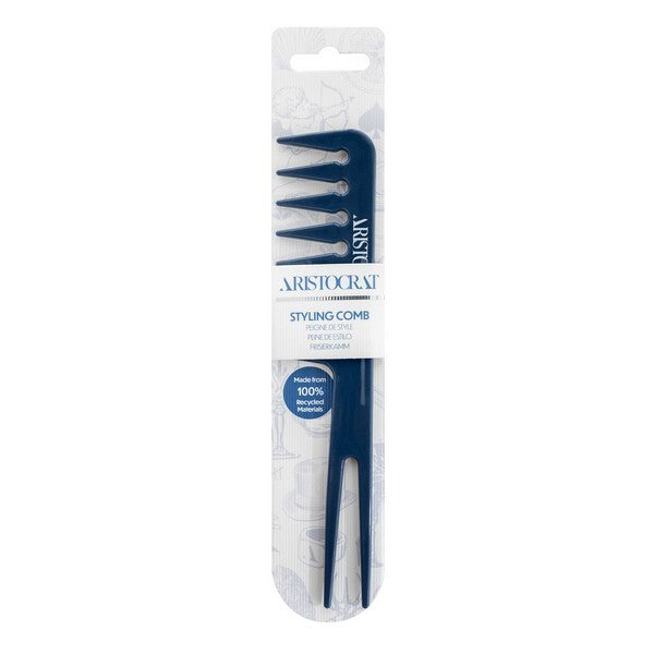 Aristocrat styling comb wide tooth design - British product