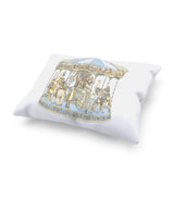 Atelier Choux Cotton-Satin Carousel Pillow