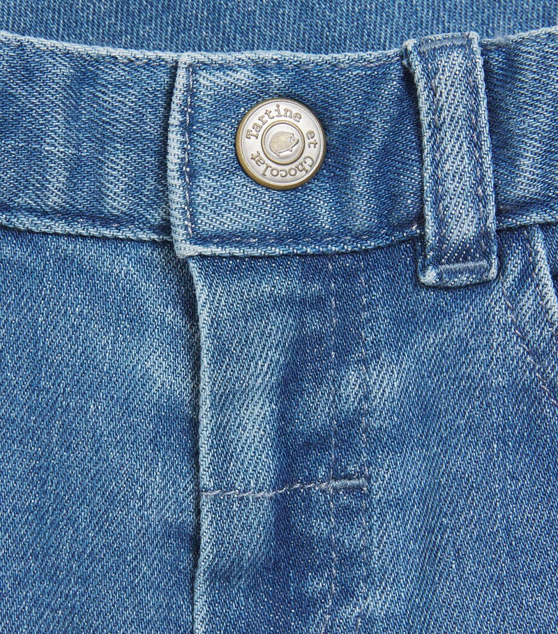 Tartine et Chocolat straight-leg light wash jeans for children aged 5-12 years (British brand)