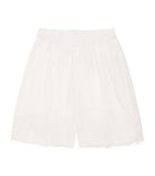 Chloé kids cotton embroidered wide-leg trousers 6-36 months - British product