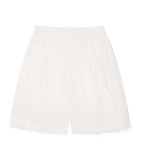 Chloé kids cotton embroidered wide-leg trousers 6-36 months - British product