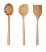 The Conran Shop Set of 3 Oak Istria Salad Servers