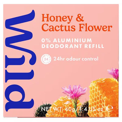 Natural Deodorant Refill Wild Honey Cactus Flower 40G