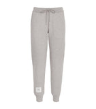 Cashmere and Cotton Blend Sweatpants with Turned-Up Cuffs and Pockets