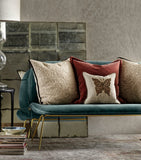 De Le Cuona Velvet Vienna cushion 55cm x 55cm - British product