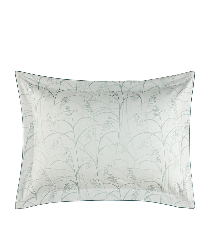 Yves Delorme Graminee Standard Oxford Pillowcase 50cm x 75cm (British brand)