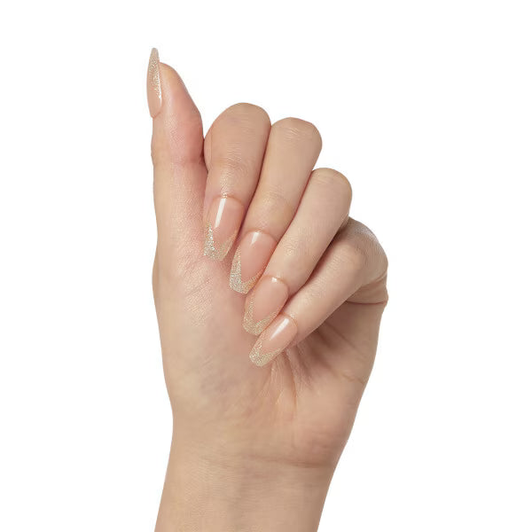KISS gel nail kit beige medium 30 pieces - British product