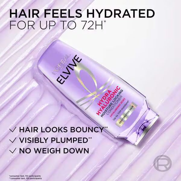 L'Oreal Paris Elvive Hydra Hyaluronic Conditioner 200ml, UK version