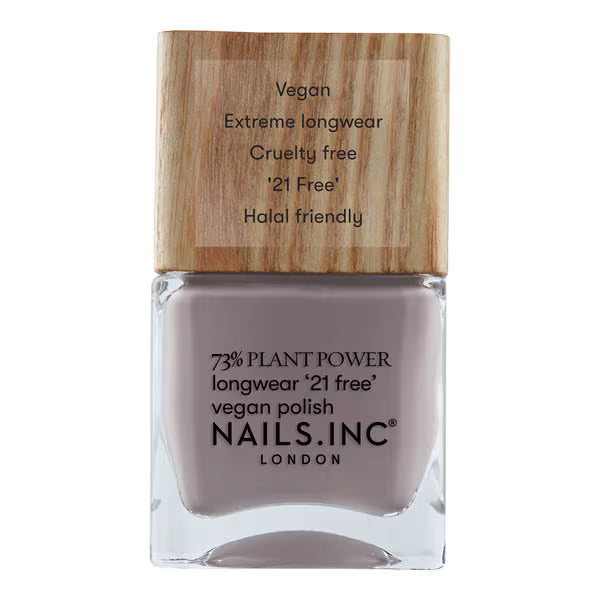 NailsINC Purple Nail Polish Whats Your Spirtuality 14ml, imported from the UK