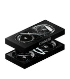 Black Marquina Nero Marble Double Display Tray