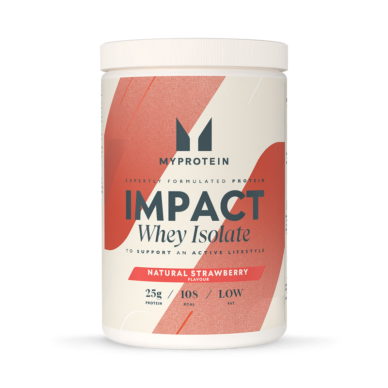 Myprotein Impact Whey Isolate Natural Strawberry 480g