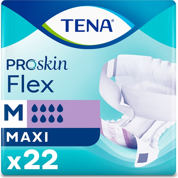 TENA Flex Belted Incontinence Pant Maxi Size Medium 22 pack GOODS Superdrug