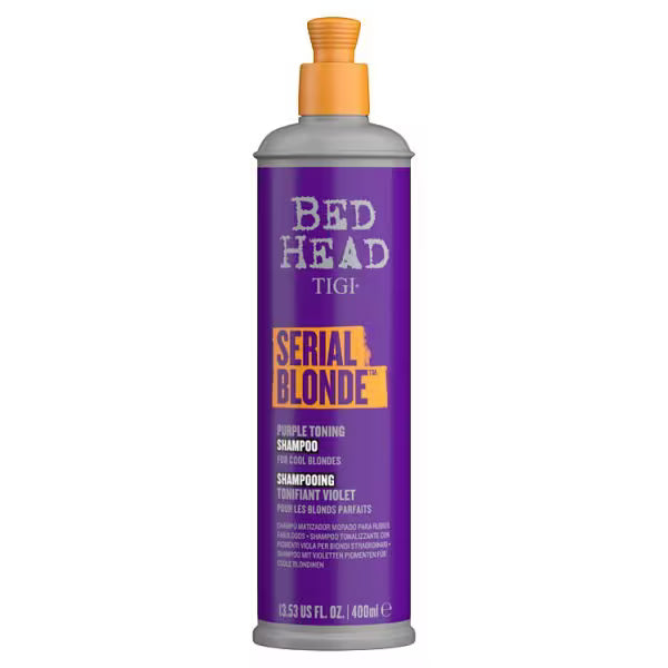 Bed Head Serial Blonde Purple Toning Shampoo 400ml - British product