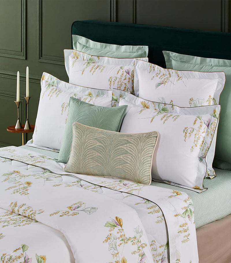 Yves Delorme Pollen Super King Fitted Sheet 180cm x 200cm (British brand)