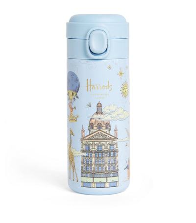 Harrods Metal Children's Icons Water Bottle 320ml