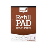 Silvine Feint Lined A4 Refill Pad Pack of 6