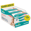 Pampers Sensitive Baby Wipes Plastic Free 624 Wipes, imported from the UK