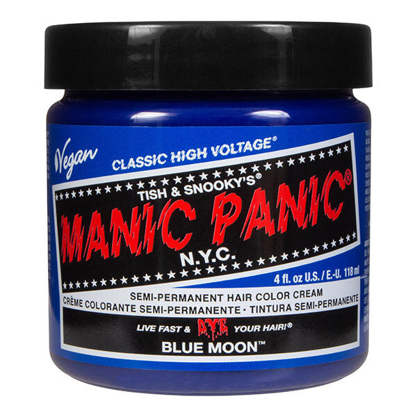 Manic Panic Blue Moon hair dye 118ml, imported from the UK