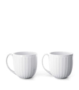 Georg Jensen Bernadotte Porcelain Mugs Set of 2