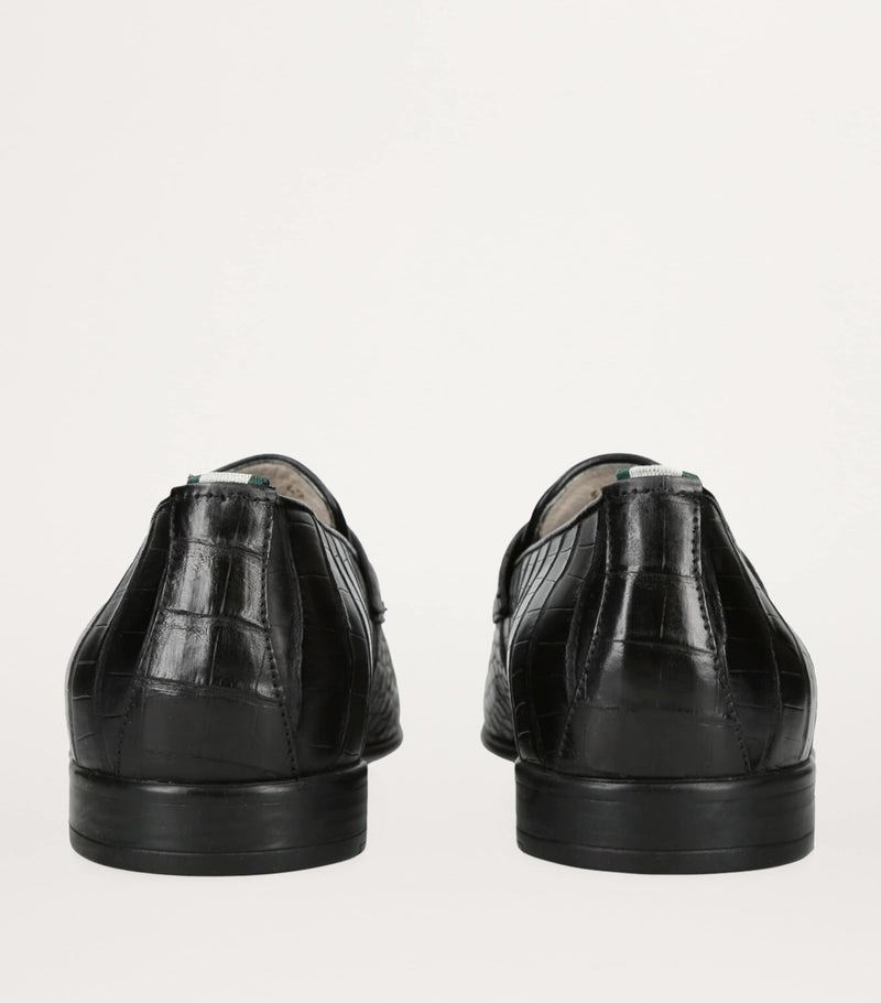 Brotini crocodile leather loafers - British product