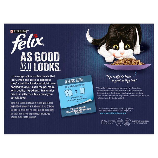 Felix As Good As it Looks Favourites Selection Wet Cat Food 12 x 100g