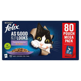 Felix As Good As it Looks Mixed Selection in Jelly Wet Cat Food 80 x 100g