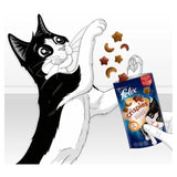 Felix Crispies Chicken & Beef Cat Treats 45g
