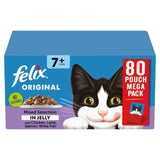 Felix Orignal Cat Food Senior Mixed Selection in Jelly Wet Cat Food 80 x 85g