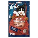 Felix Tasty Nuggets Beef & Lamb Cat Treats 50g