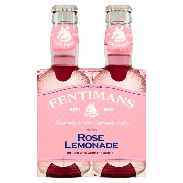 Fentimans Rose Lemonade 4 x 200ml