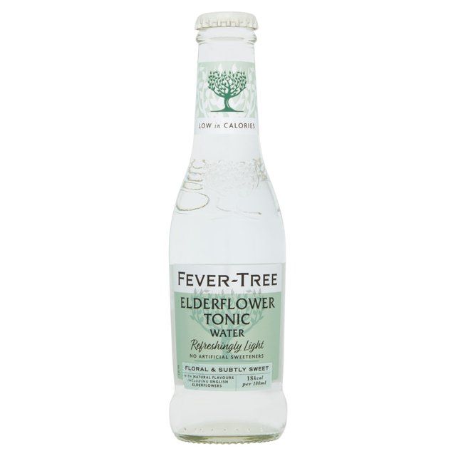 Fever-Tree Light Elderflower Tonic Water 24 x 200ml