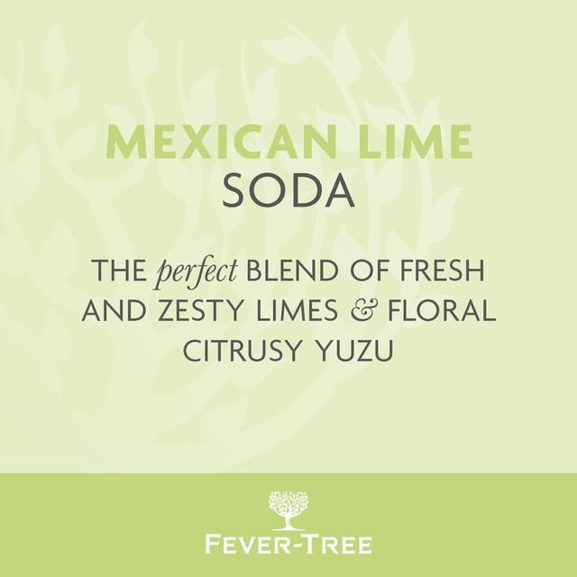 Fever-Tree Mexican Lime Soda 6 x 150ml