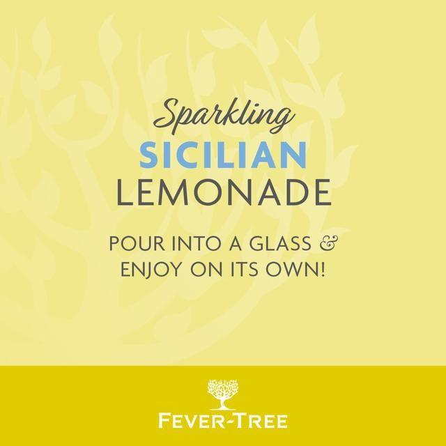 Fever-Tree Refreshingly Light Sicilian Lemonade 500ml