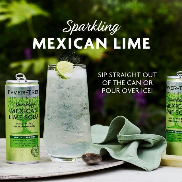 Fever-Tree Sparkling Mexican Lime 4 x 250ml