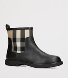 Burberry Kids Leather Sidney Ankle Boots - British product